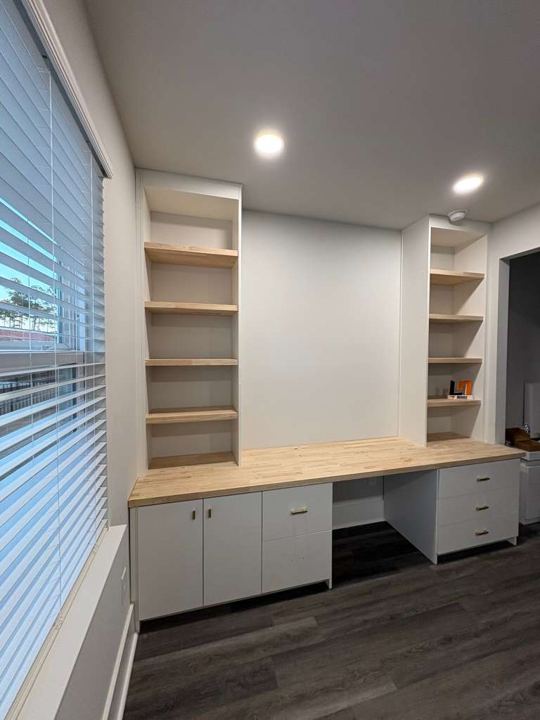 Hardwood flooring installation